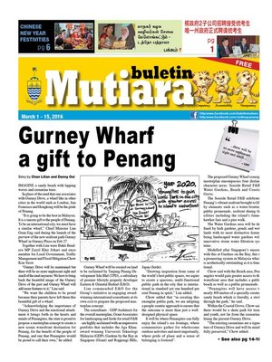 cover image of Buletin Mutiara 1-15 Mac 2016